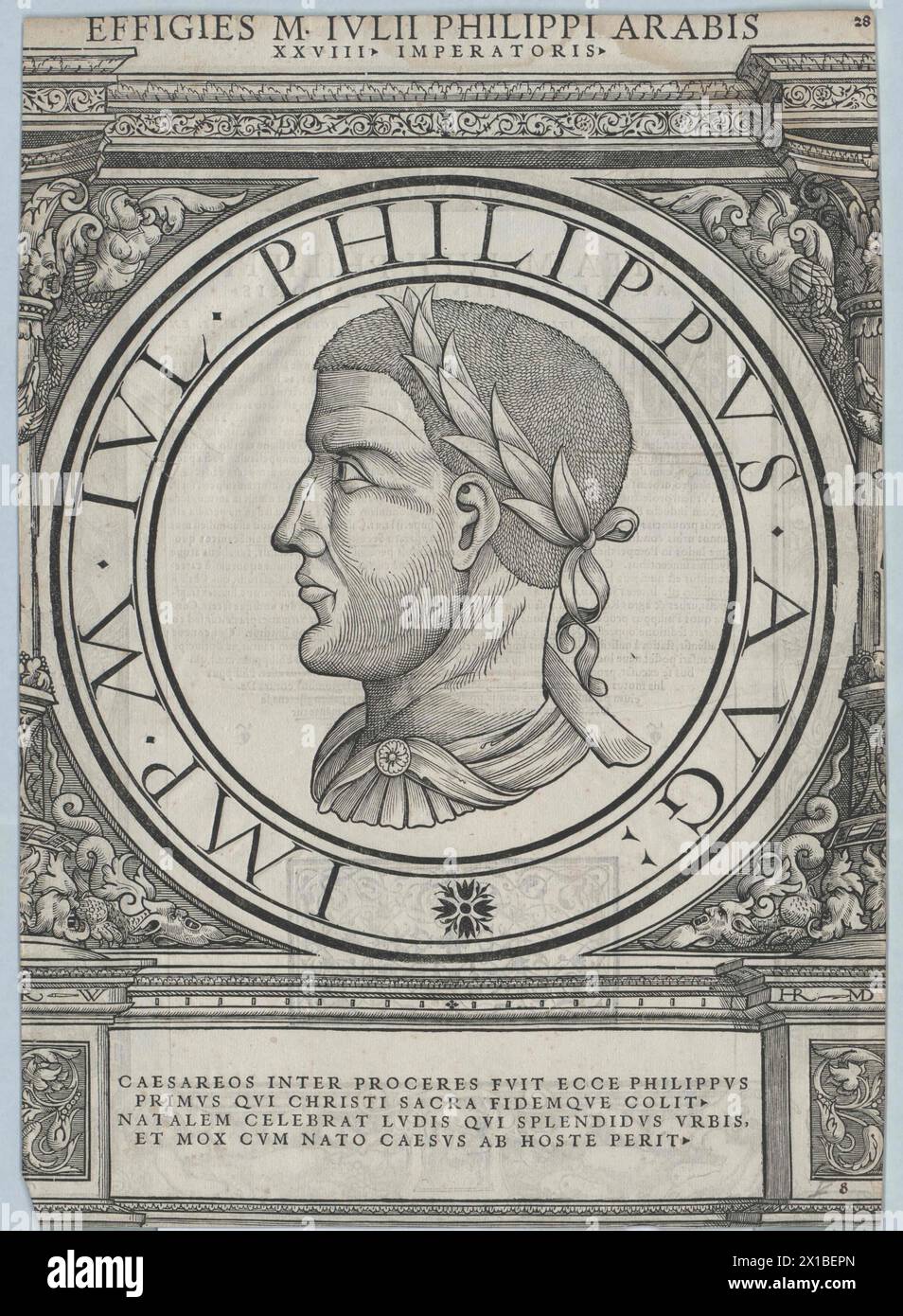 Philip the Arab, Roman emperor, - 19830422 PD50564 - Rechteinfo: Rights ...