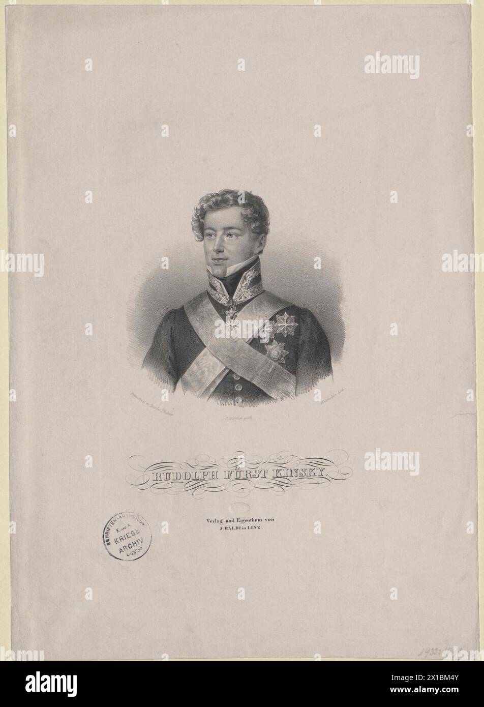 Count rudolf kinsky hi-res stock photography and images - Alamy