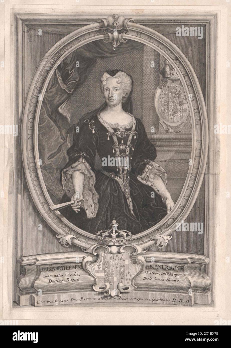 Elisabeth, princess of Parma-Farnese, - 19830422 PD121604 - Rechteinfo: Rights Managed (RM) Stock Photo