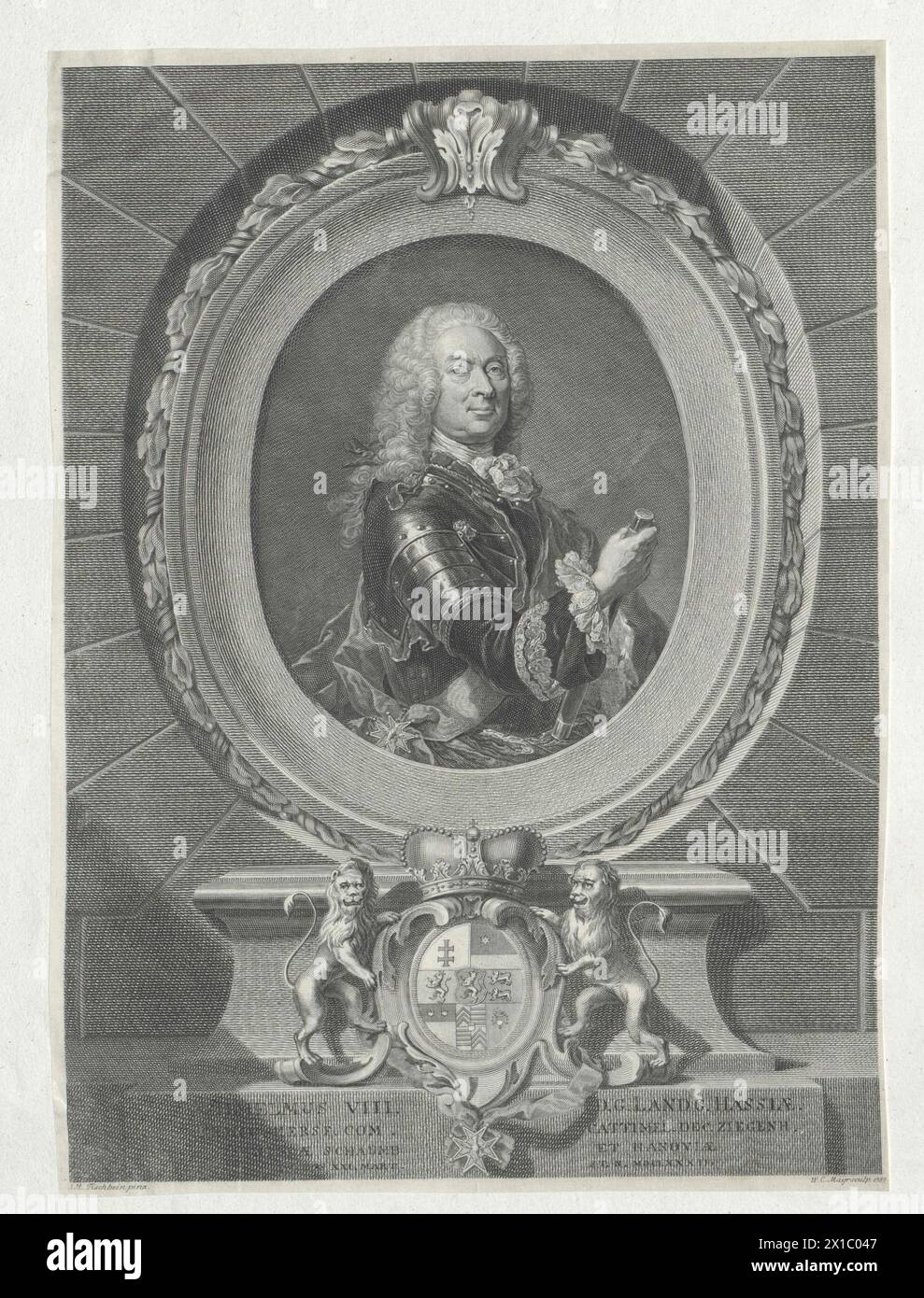 Wilhelm VIII, landgrave of Hesse-Kassel, - 19830422 PD134779 - Rechteinfo: Rights Managed (RM) Stock Photo