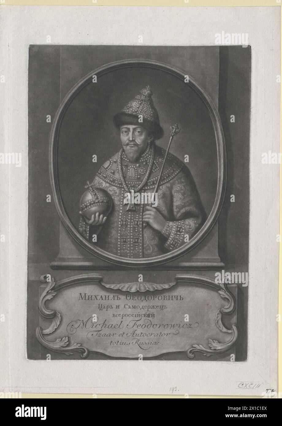 Michael III, czar of Russia, - 19830422 PD146105 - Rechteinfo: Rights Managed (RM) Stock Photo