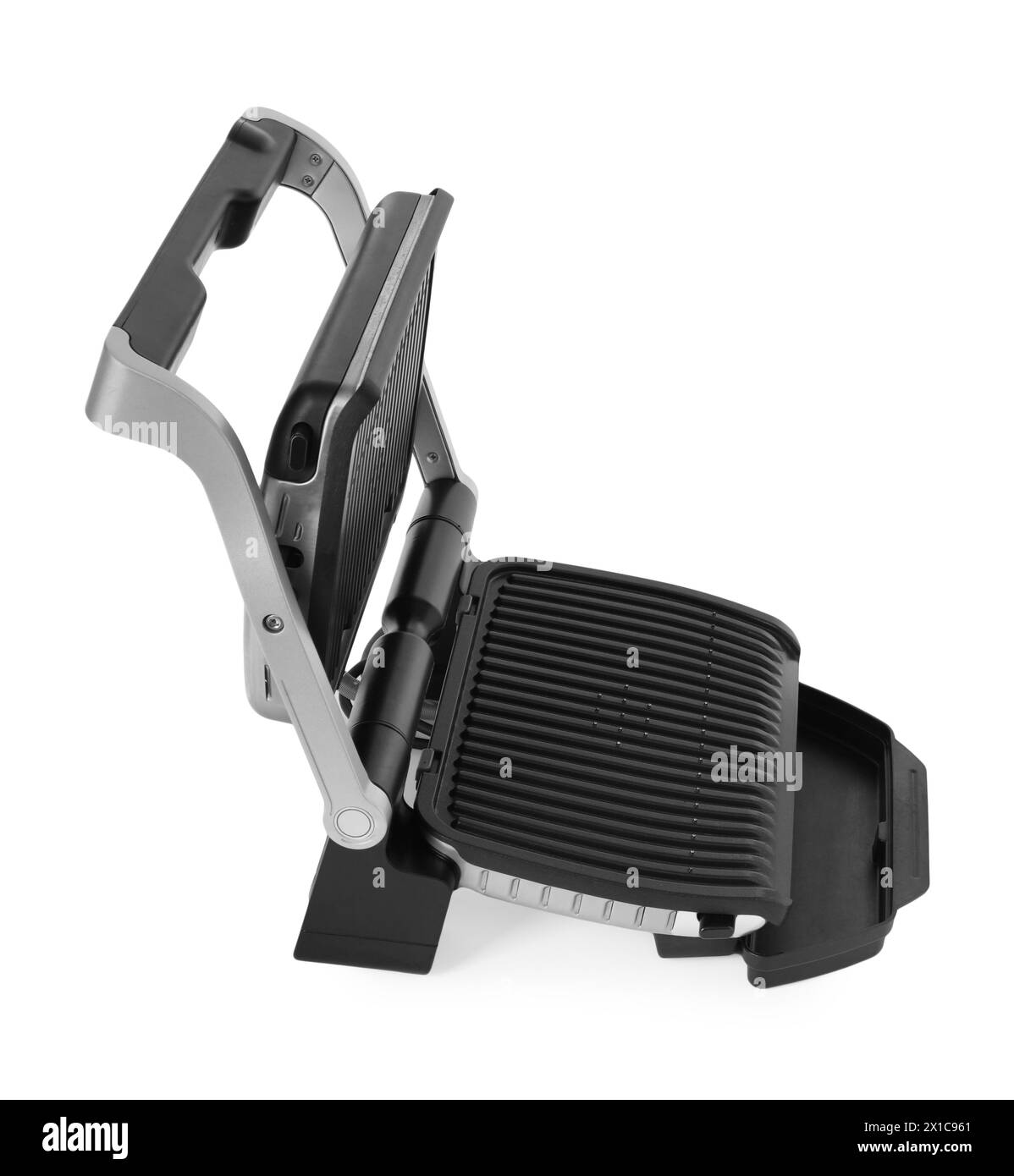 Electric grill isolated on white. Cooking appliance Stock Photo Alamy