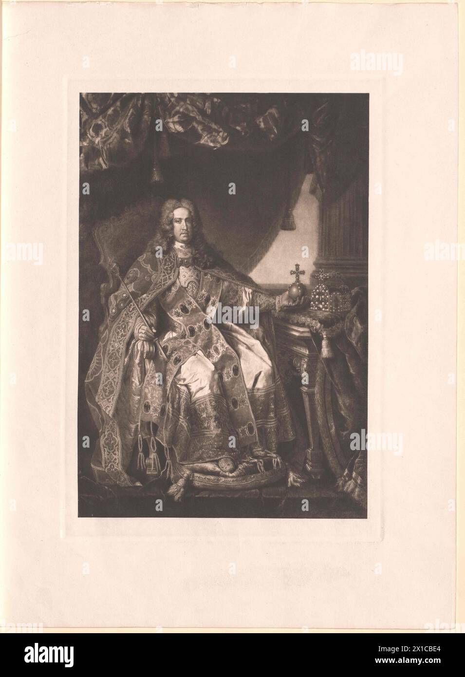 Charles VI, Holy Roman Emperor, - 19830422 PD76549 - Rechteinfo: Rights Managed (RM) Stock Photo