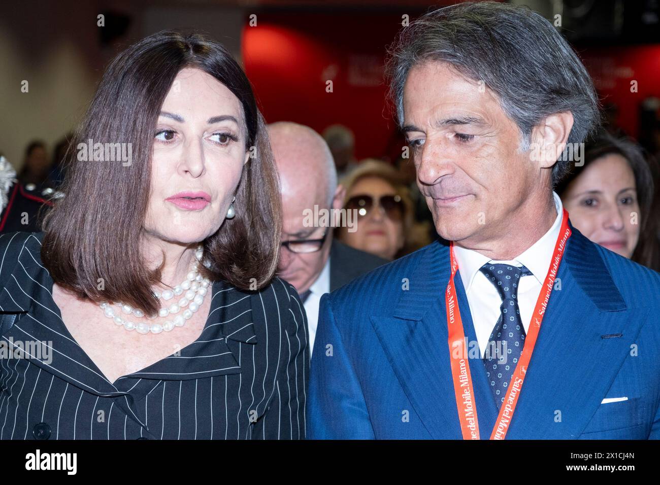 Milano, Italia. 03rd Mar, 2024. Rho fiera Milano. Inaugurazione del