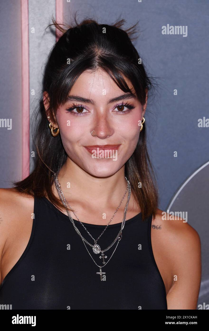 LOS ANGELES, CALIFORNIA - APRIL 15: Sabrina Quesada attends the Los