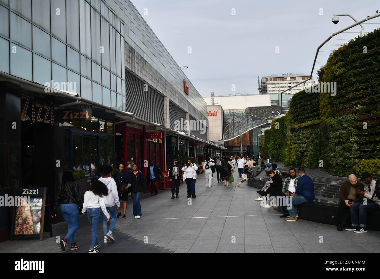 Westfield shopping Center, west london 2024 Stock Photo