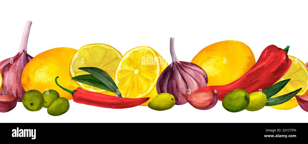 Botanical green pepper illustration hi-res stock photography and images ...