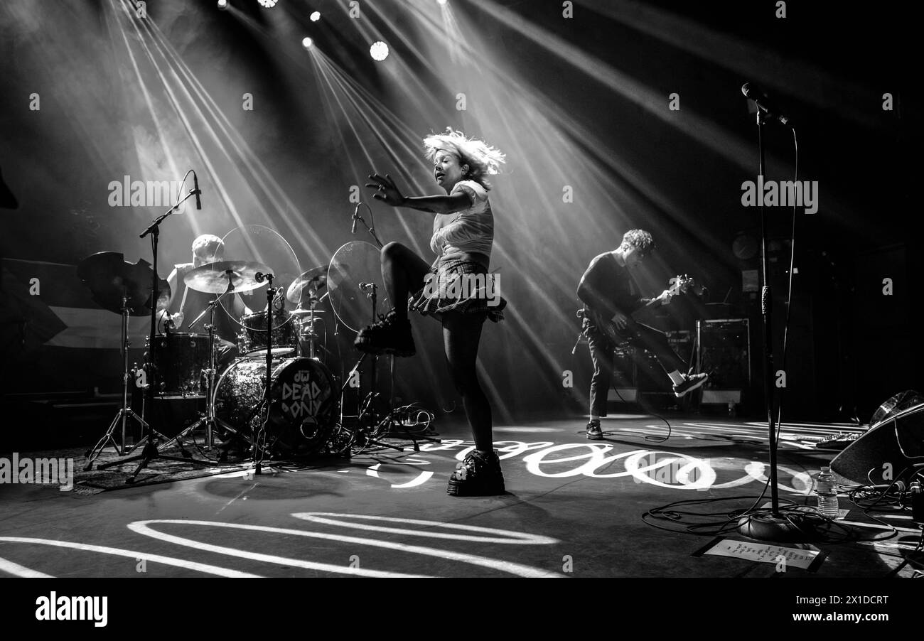 Dead Pony, O2 Forum Kentish Town, London, 12th April 2024 Stock Photo