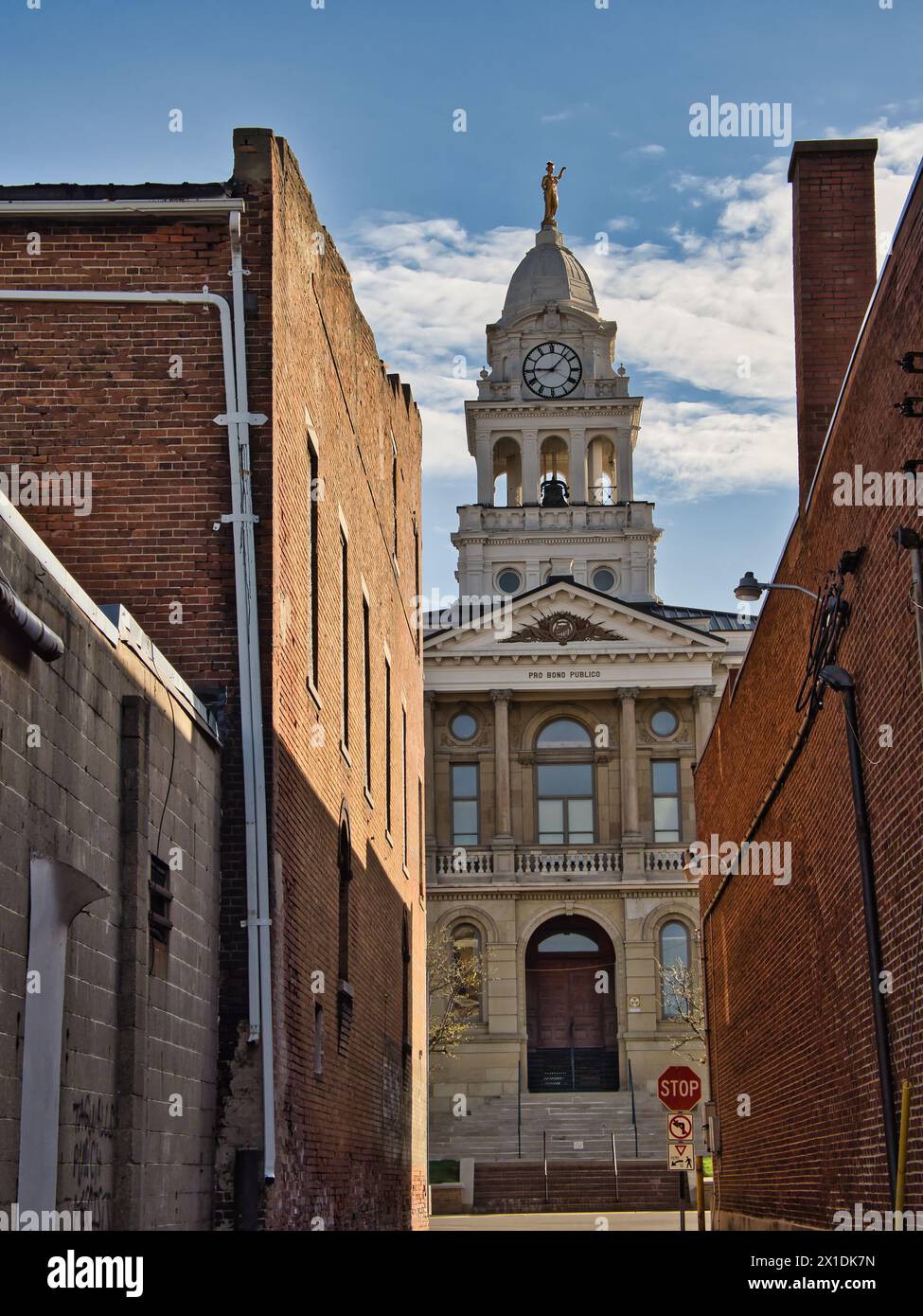 Courthouse Fayette County Ohio, a Second Empire style building, located