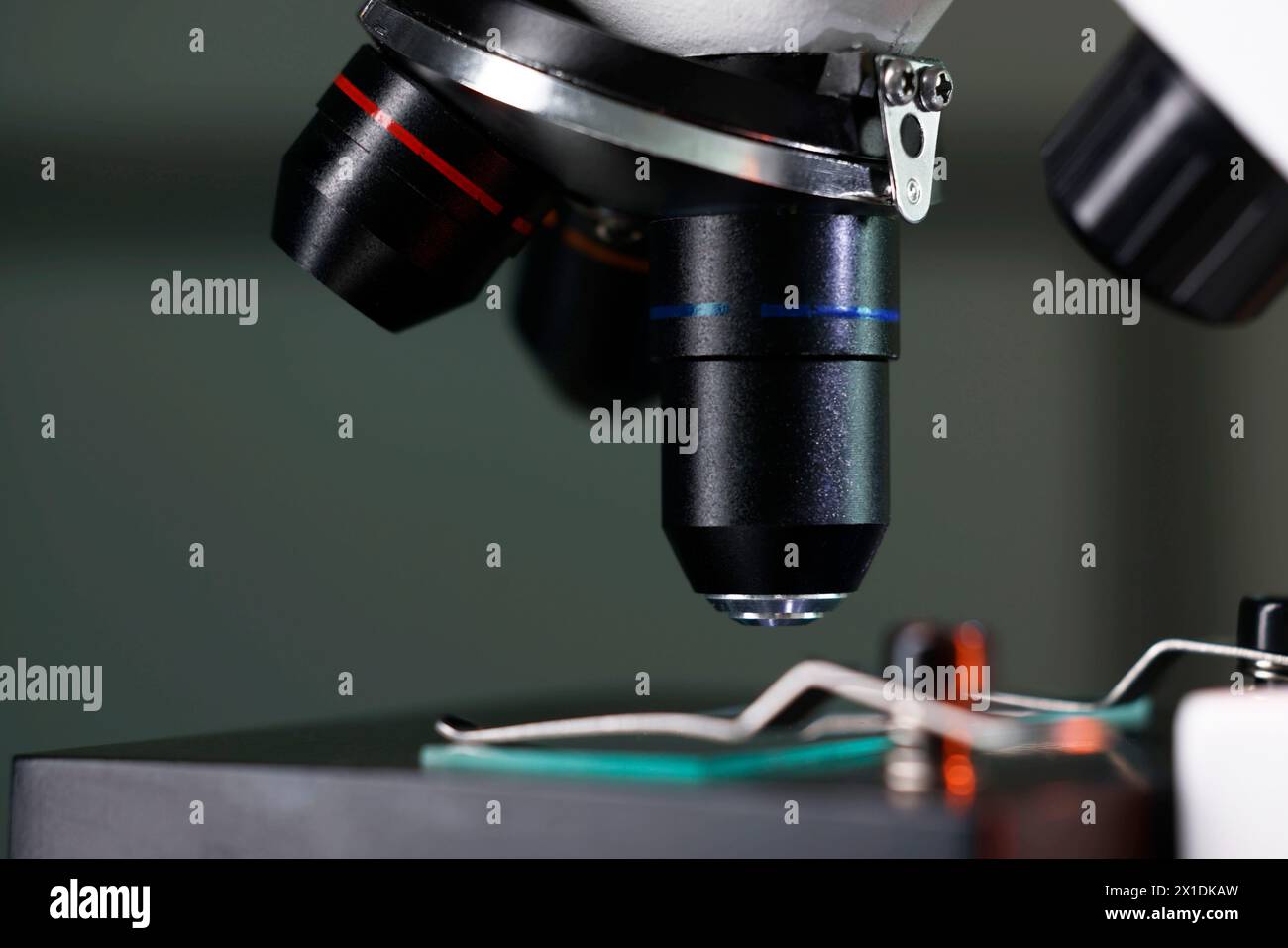 Microscope zoom view virus hi-res stock photography and images - Alamy