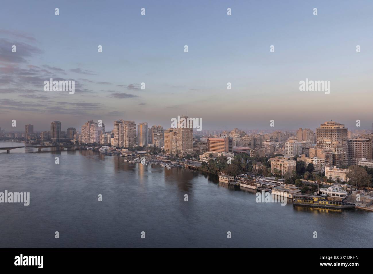 Cairo, Egypt, 20 Mar 2024: view of the Cairo city from a high view ...