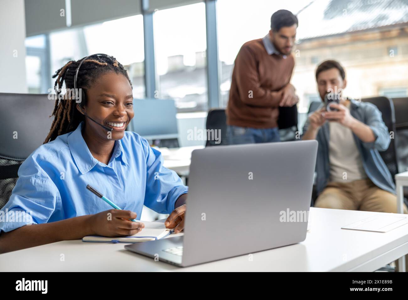 Calling On Computer Group video calling on computer hi-res stock photography and images - Alamy