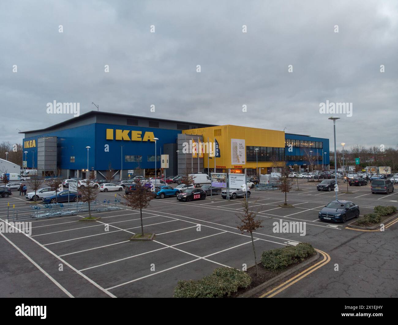 The Ikea superstore in Milton Keynes, Bedfordshire Stock Photo Alamy