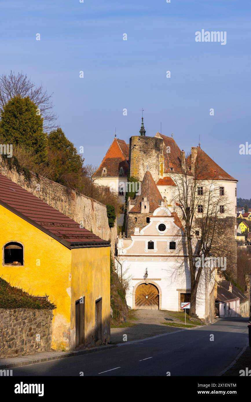 Raabs an der Thaya castle, Lower Austria, Austria Stock Photo