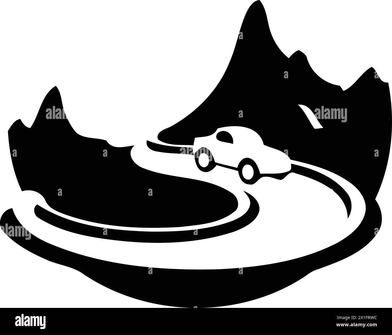 Landforms vector vectors hi-res stock photography and images - Alamy