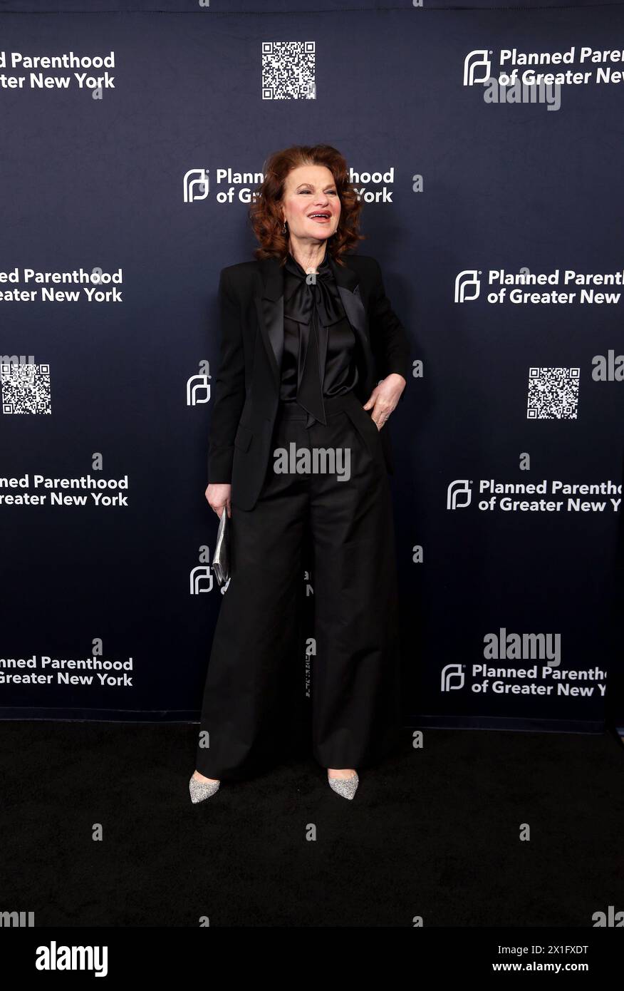 New York City, New York, United States. 16th Apr, 2024. Actress Sandra Bernhard at the Planned Parenthood of Greater New York Spring Into Action Gala held at Cipriani South Street in New York, NY, April 16, 2024 Credit: Adam Stoltman/Alamy Live News Stock Photo