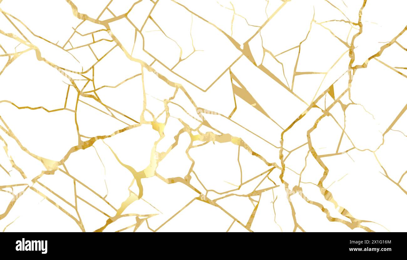 white and gold marble texture background. vector illustration Stock ...