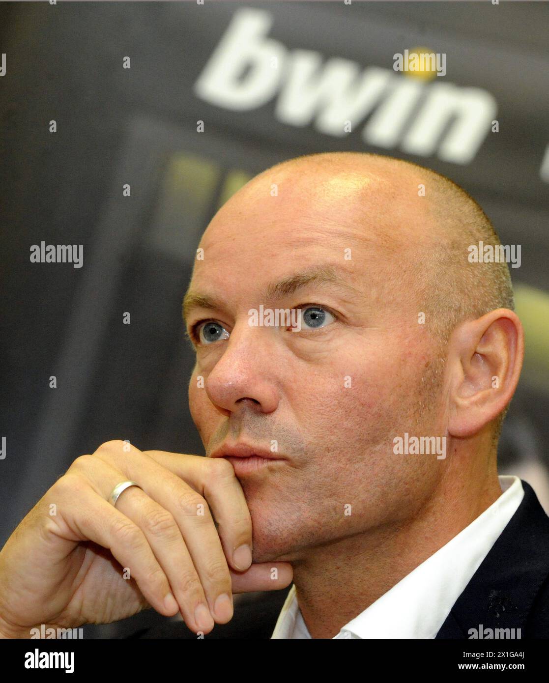 Press Conference on the merger of bwin and PartyGaming on 29 July 2010 in Vienna. In the picture: Manfred Bodner, CEO of bwin - 20100729 PD1280 - Rechteinfo: Rights Managed (RM) Stock Photo