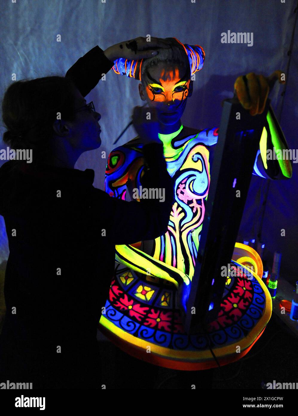 World bodypainting festival hi-res stock photography and images - Alamy
