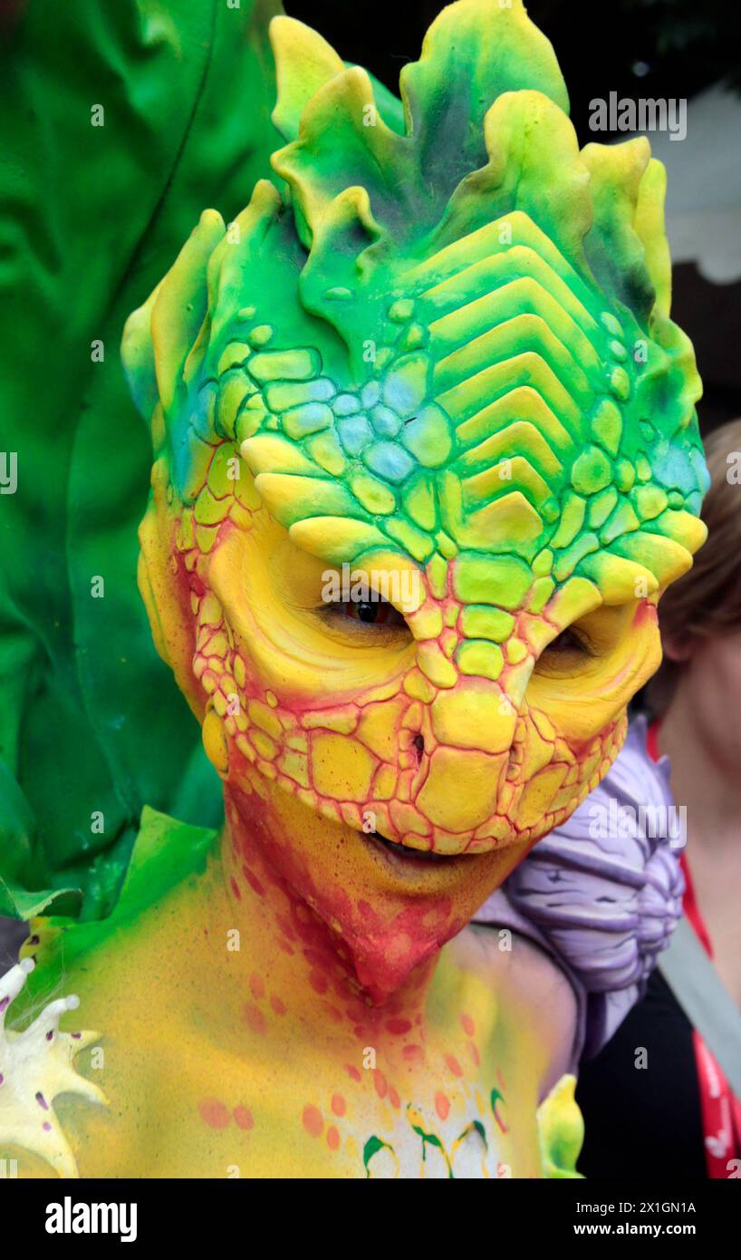 World bodypainting festival hi-res stock photography and images - Alamy