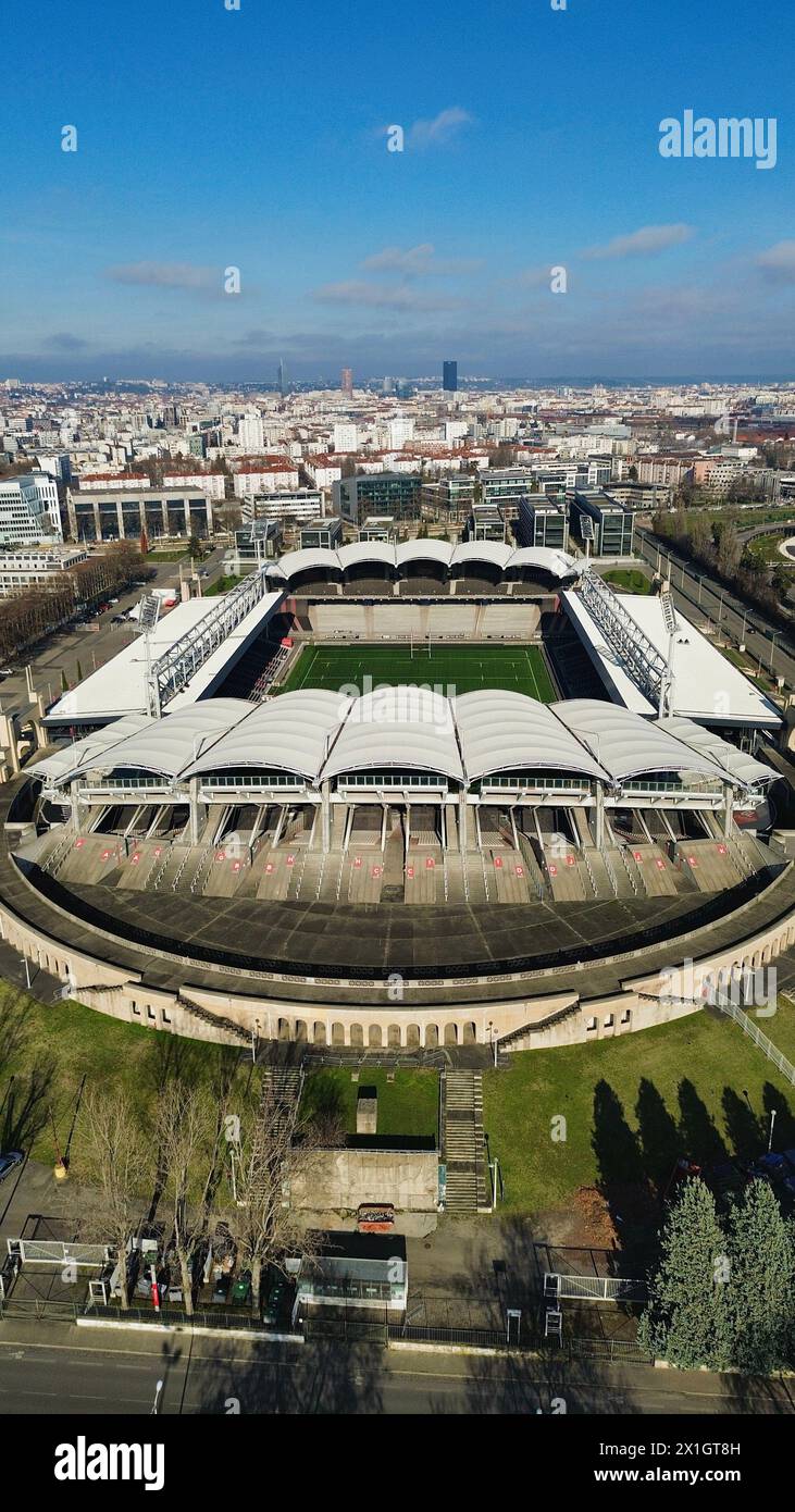 Lyon Rugby Ground Rugby stadium france hi-res stock photography and images - Alamy