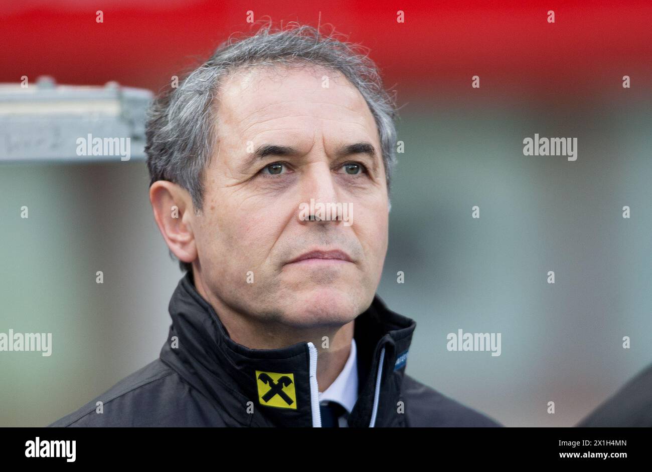 International Friendly Football Match between Austria and Albania at the Ernst Happel Stadium, Vienna, Austria on 2016/03/26. In the picture: coach of Austria Marcel Koller - 20160326 PD2329 - Rechteinfo: Rights Managed (RM) Stock Photo