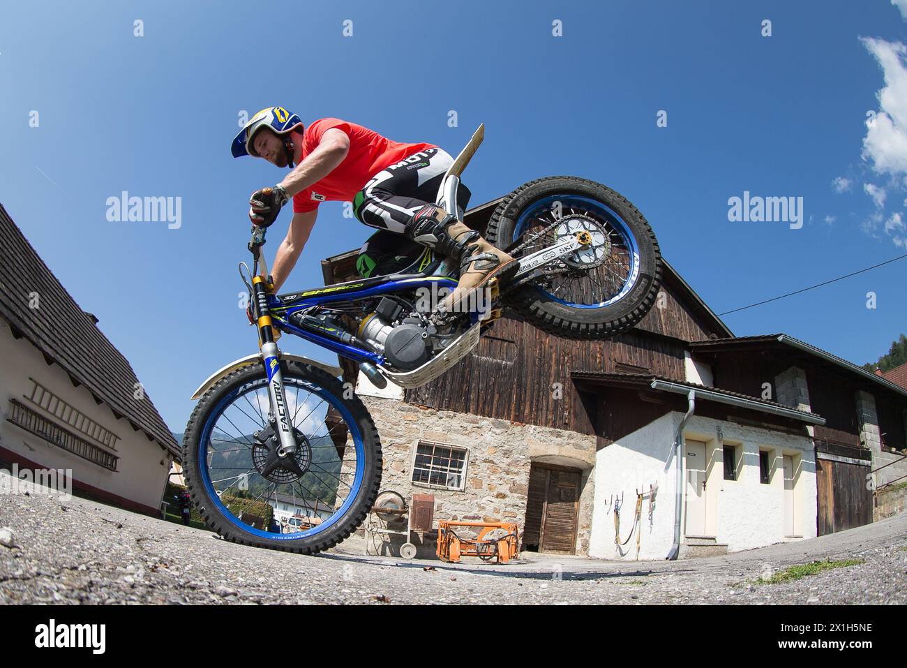 Austrian skier Marco Schwarz poses during a photo shoot at home in Radenthein, Austria, on 13 th September 2016. PICTURE: Marco Schwarz - 20160913 PD11978 - Rechteinfo: Rights Managed (RM) Stock Photo