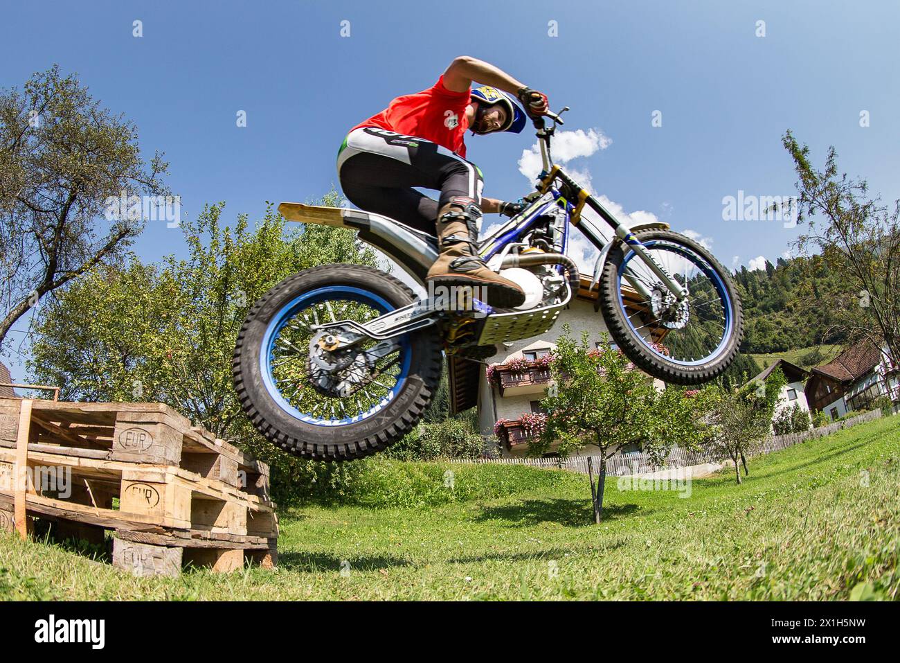 Austrian skier Marco Schwarz poses during a photo shoot at home in Radenthein, Austria, on 13 th September 2016. PICTURE: Marco Schwarz - 20160913 PD11981 - Rechteinfo: Rights Managed (RM) Stock Photo
