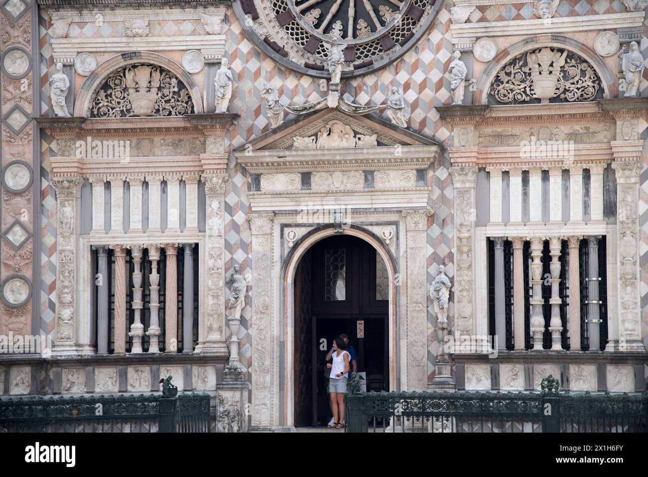 Italian Renaissance Cappella Colleoni (Colleoni Chapel) built in XV ...