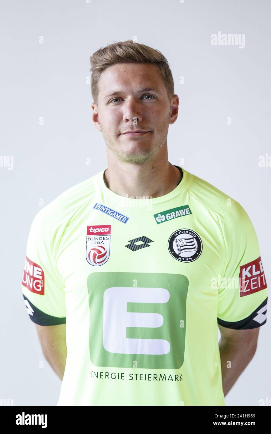 The official team and portrait photo shooting of Austrian Bundesliga SK ...