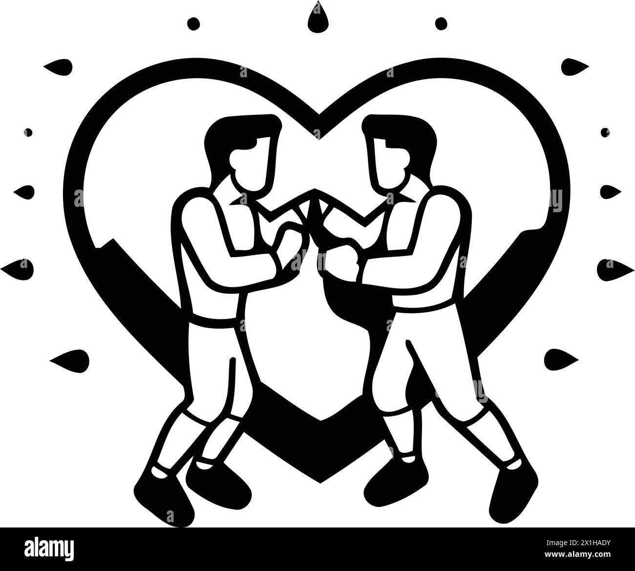 Baseball players fighting Stock Vector Images - Alamy
