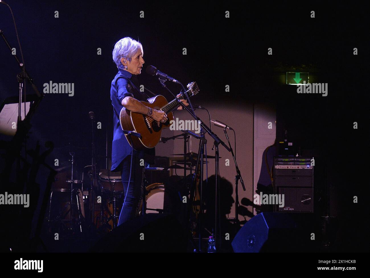 Joan Baez during concert at Konzerthaus in Vienna, Austria, on 25 th July 2018. - 20180725 PD4989 - Rechteinfo: Rights Managed (RM) Stock Photo