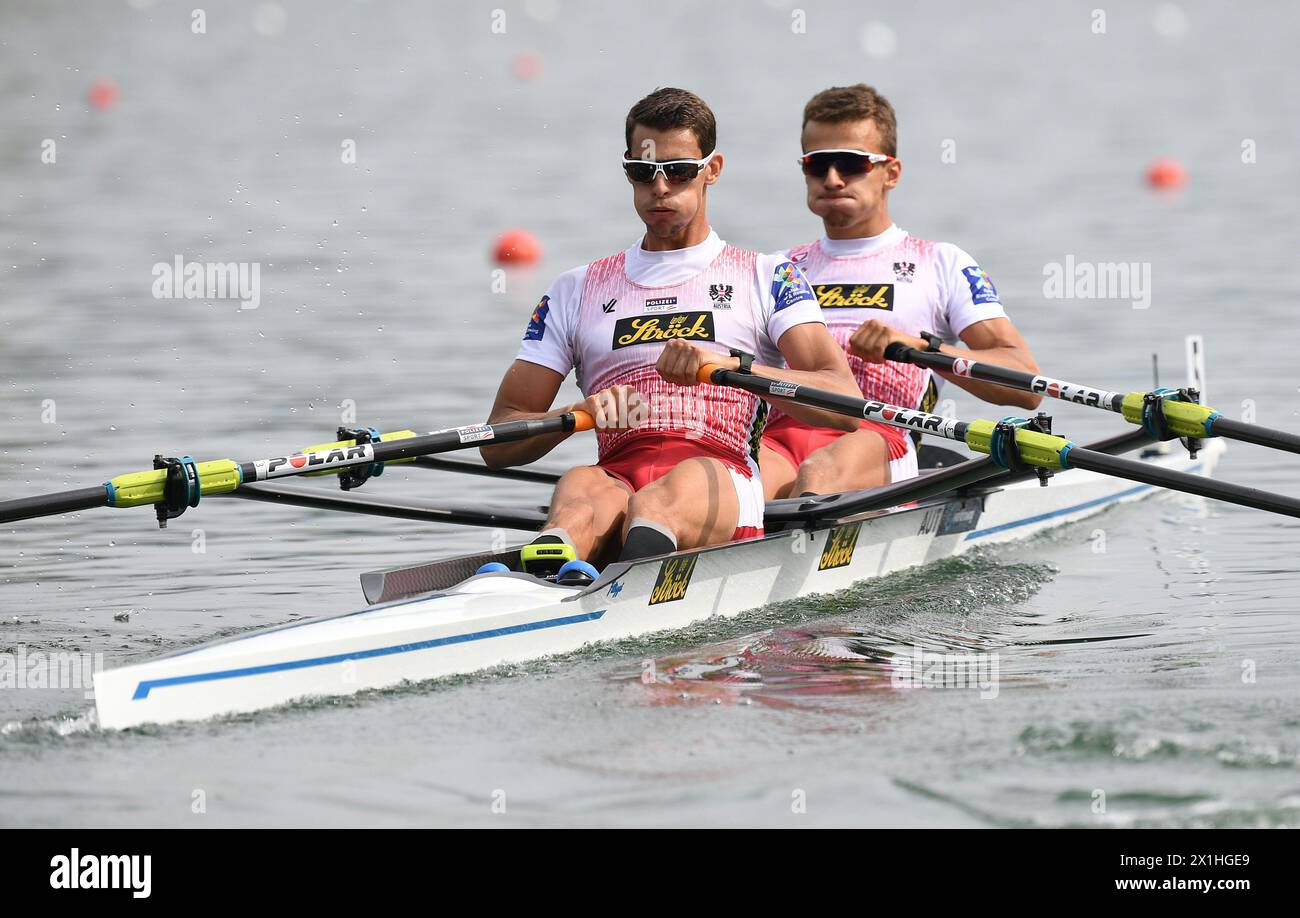 World Rowing Championships in Ottensheim, Austria on 2019/08/28. In the ...