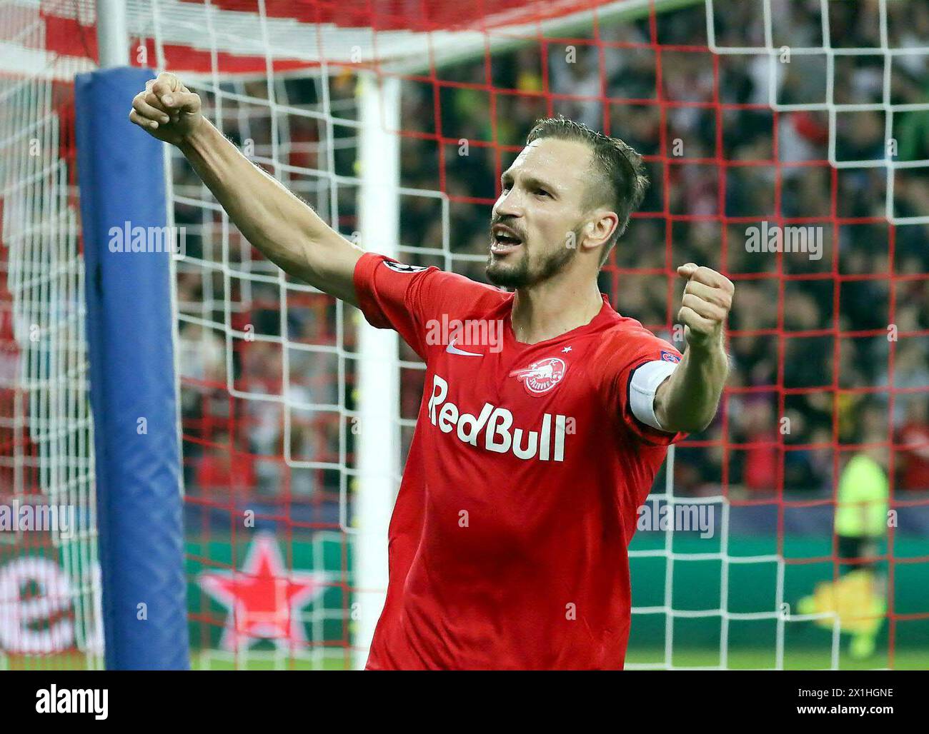 Andreas Ulmer (FC Red Bull Salzburg)  during the UEFA Champions League Group E football match Salzburg v Genk in Salzburg, Austria, on September 17, 2019. - 20190917 PD9338 - Rechteinfo: Rights Managed (RM) Stock Photo