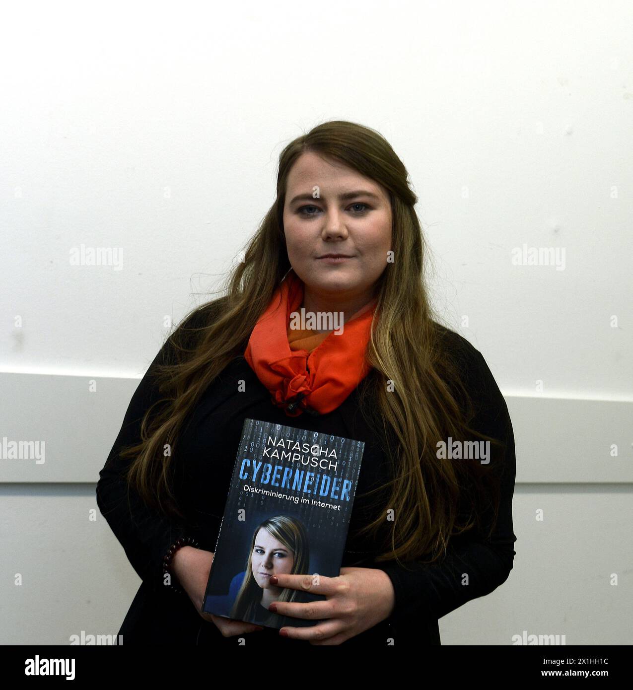 Natascha Kampusch poses during presentation of her new book 'Cyberneider - Diskriminierung im Internet' in Vienna, Austria, on 8 th October 2019. - 20191008 PD8993 - Rechteinfo: Rights Managed (RM) Stock Photo