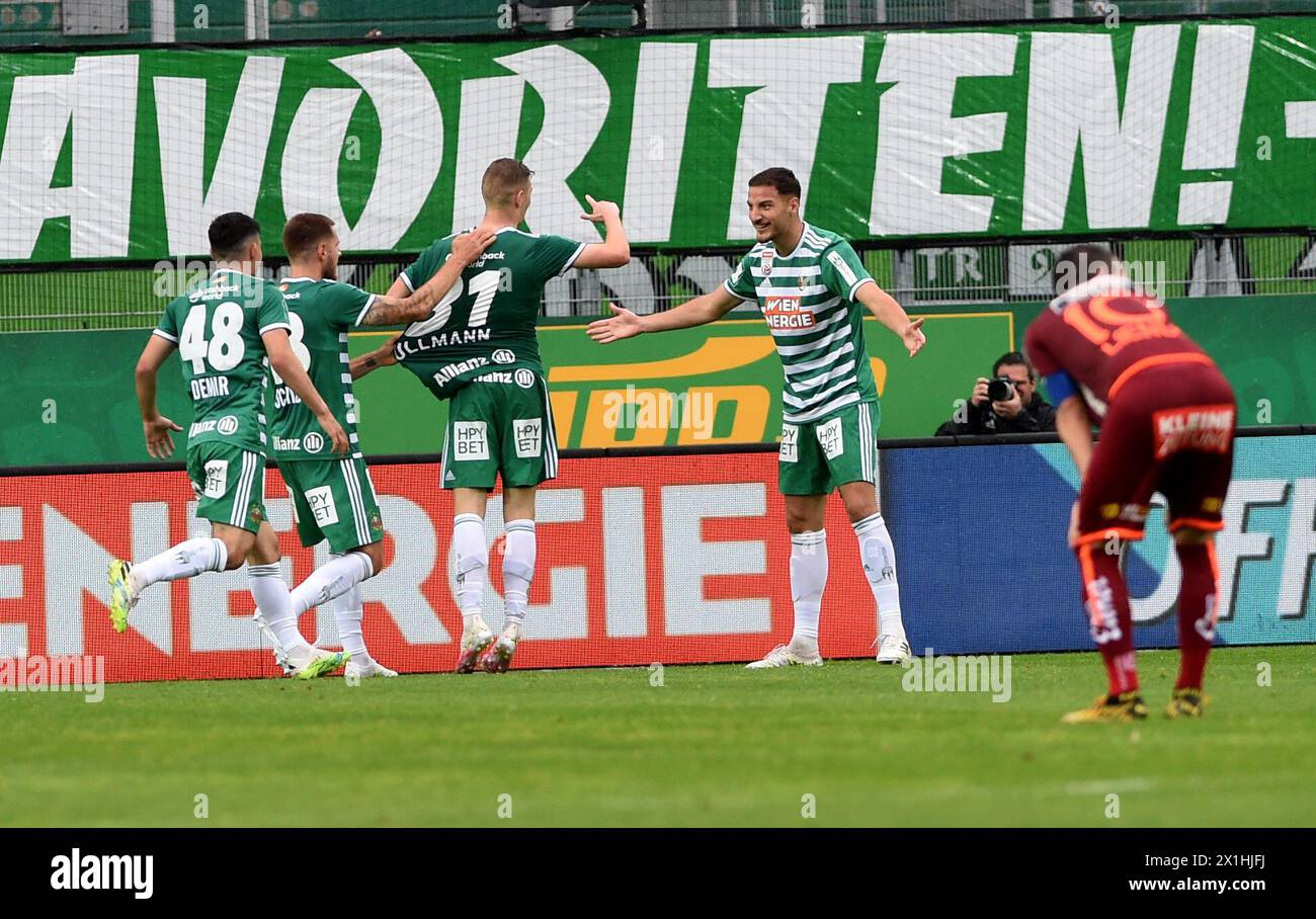 Sk rapid wien v rz pellets wac hi-res stock photography and images - Alamy