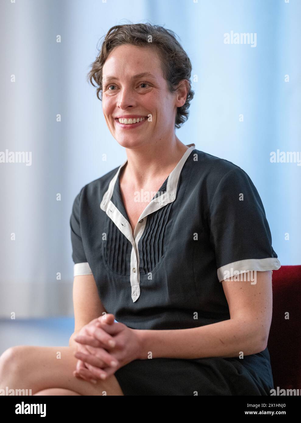 German actress Katharina Lorenz during interview with Austria Presse Agentur in Vienna, Austria, on June 20, 2022. - 20220620 PD15897 - Rechteinfo: Rights Managed (RM) Stock Photo