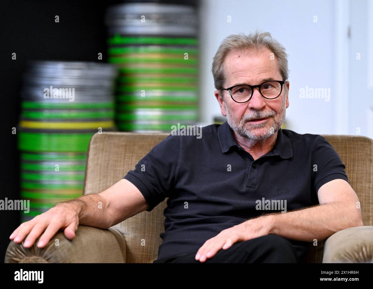 Austrian film director Ulrich Seidl during interview with Austria Presse Agentur in Vienna, Austria, on October 18, 2022. - 20221018 PD21780 - Rechteinfo: Rights Managed (RM) Stock Photo
