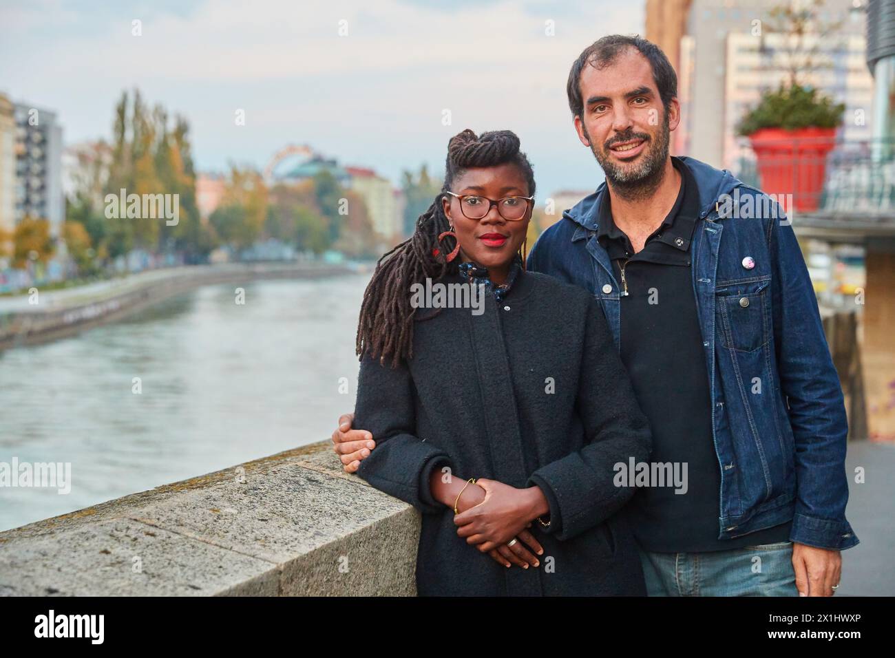 Viennale 2016 - Vienna International Film Festival - The Viennale will take place from October 20 to November 2 this year.   Alice DIOP and Clement ALLINE on 23 rd October 2016 - 20161020 PD15206 - Rechteinfo: Rights Managed (RM) Stock Photo