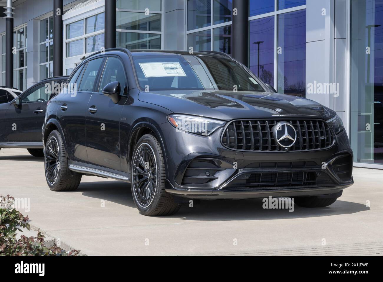 Indianapolis - April 14, 2024: Mercedes Benz Amg Gle 43 Suv Display 