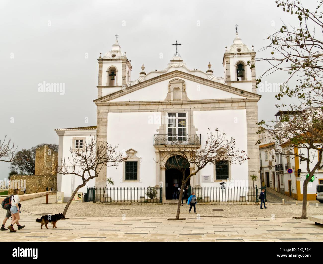 Igreja de Santa Maria, church of St Mary, Lagos,Algarve, Portugal, Europe Stock Photo