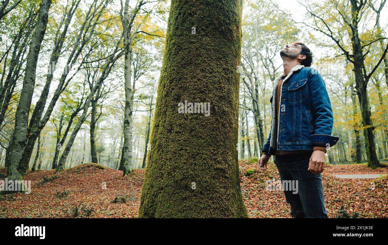 Man and nature in harmony hi-res stock photography and images - Alamy
