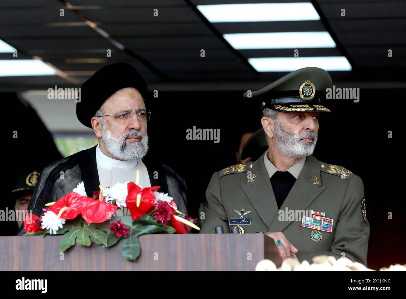 April 17, 2024, Tehran, Iran: Commander-in-Chief of the Iranian Army ...