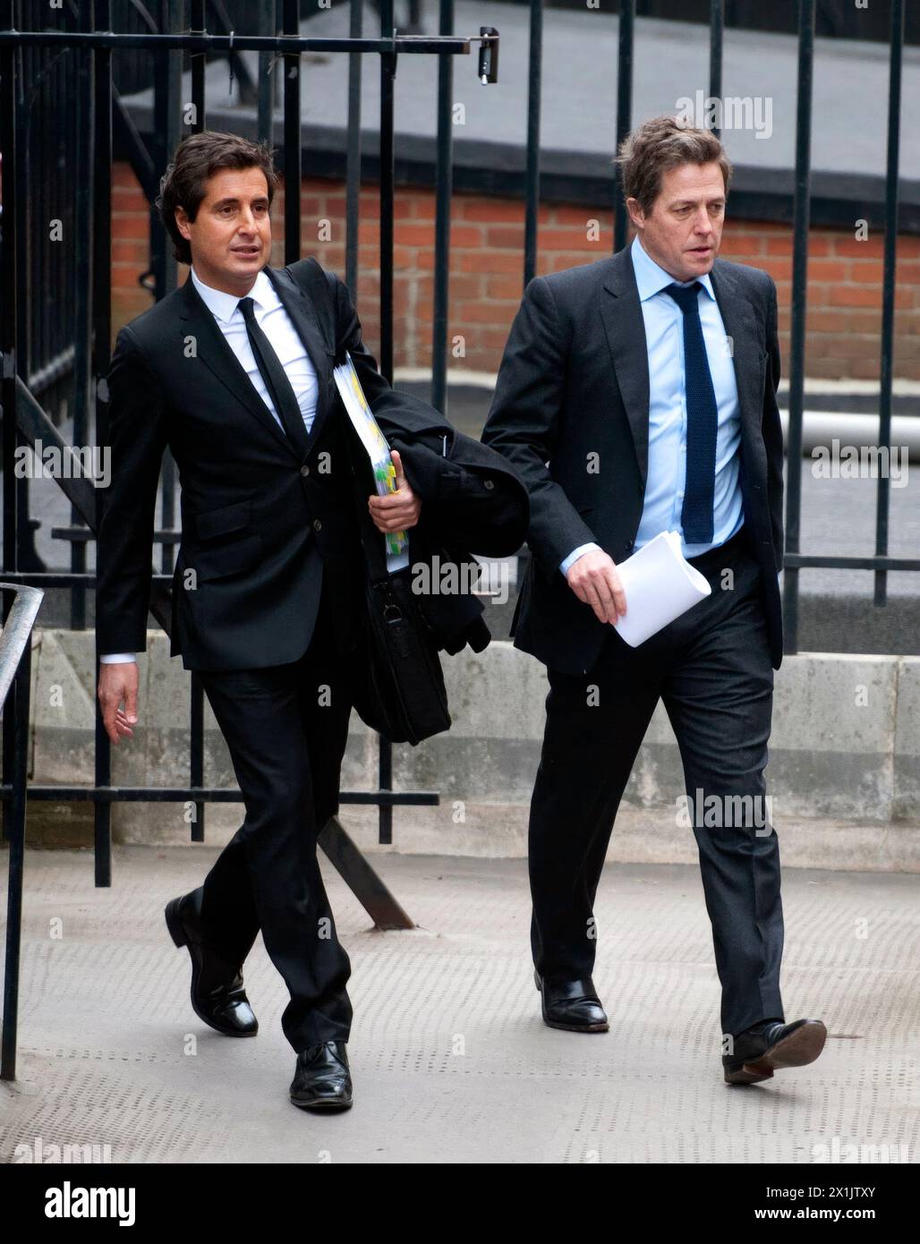 Leveson Inquiry into press conduct at the High Court in London 21.11.11 ...