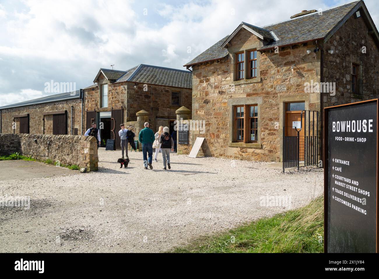 Bowhouse is a venue for local food and drink traders in Fife Stock