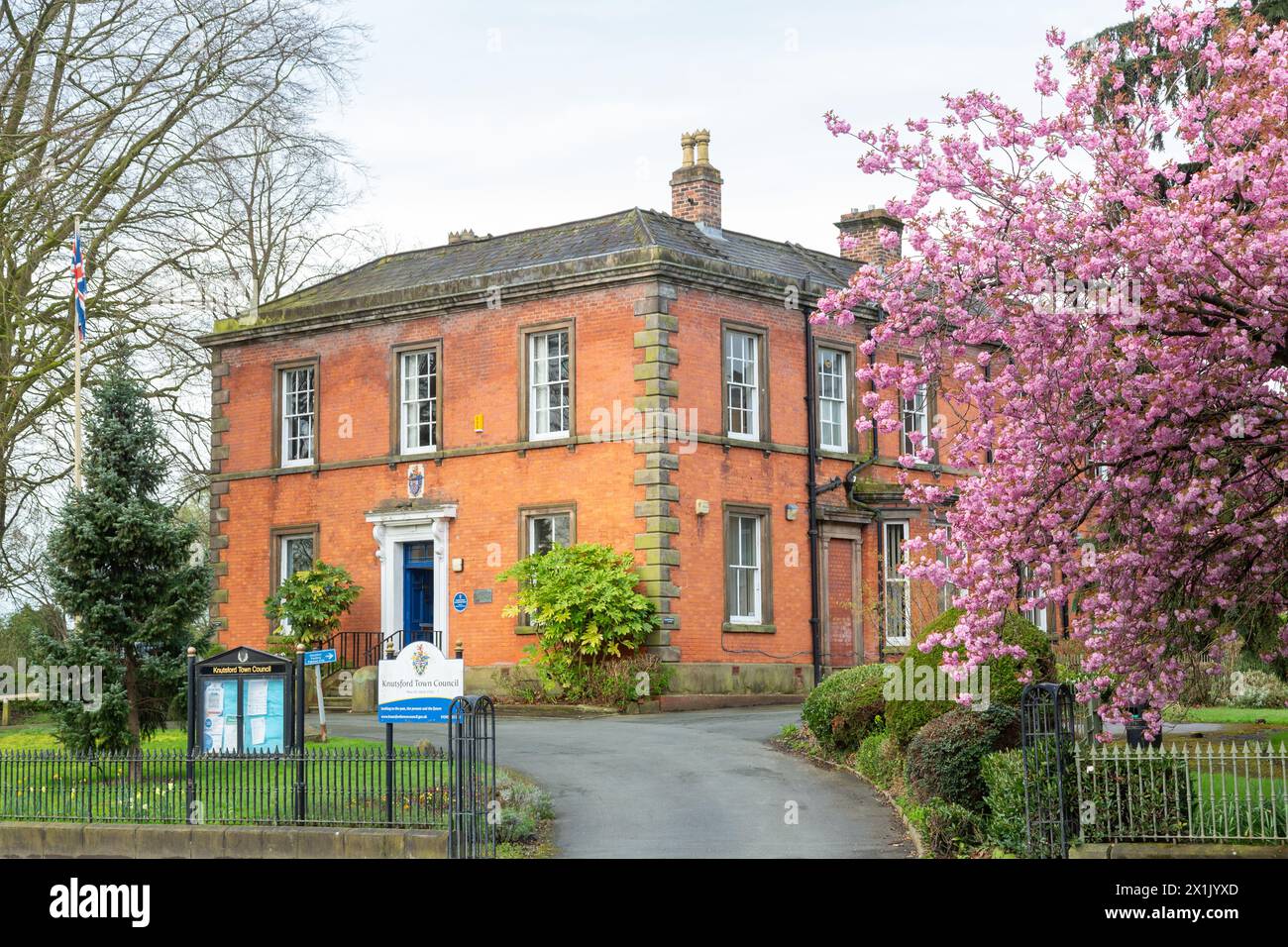 Knutsford Town Council Offices Stock Photo