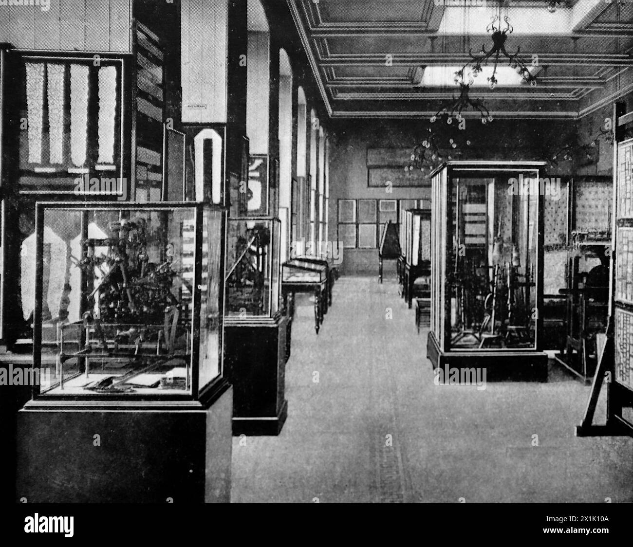 The textile gallery of the Art Museum, Nottingham Castle. An unrivalled