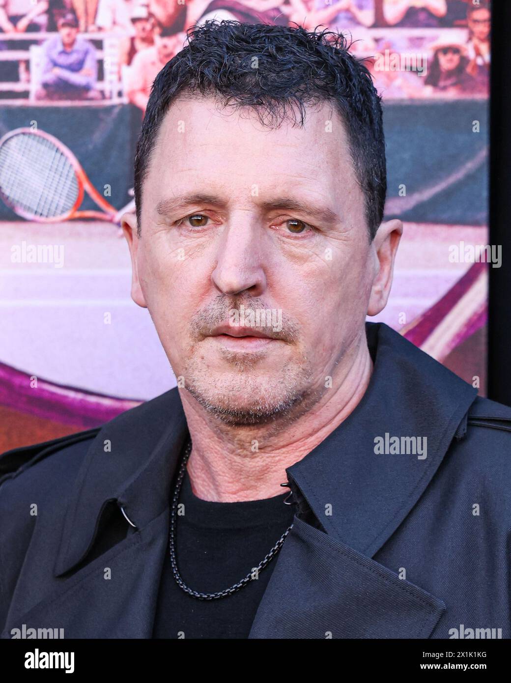 WESTWOOD, LOS ANGELES, CALIFORNIA, USA APRIL 16 Atticus Ross of rock