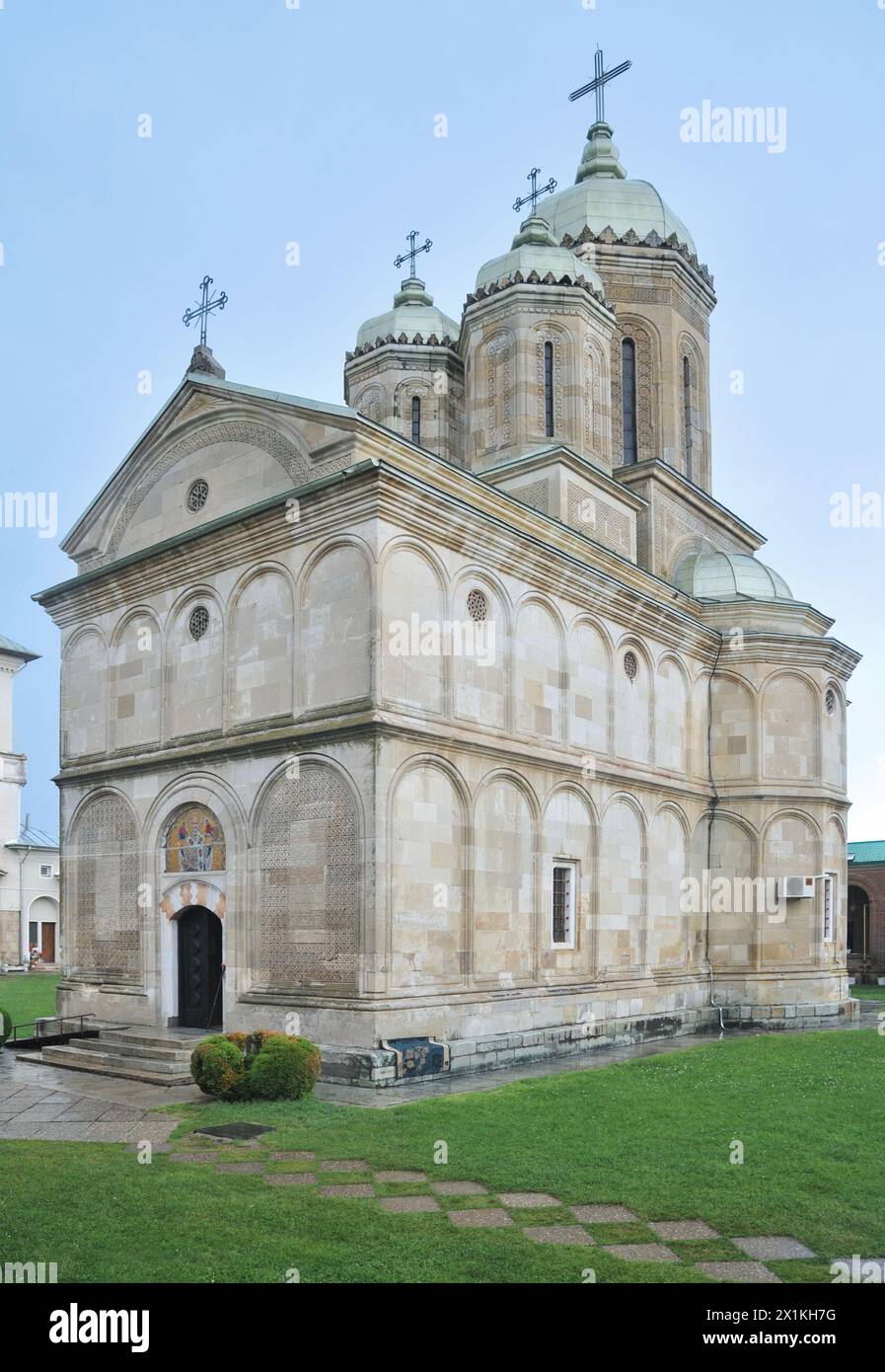 Dealu Monastery, Church of Saint Nicholas, Viforata, Romania Stock Photo