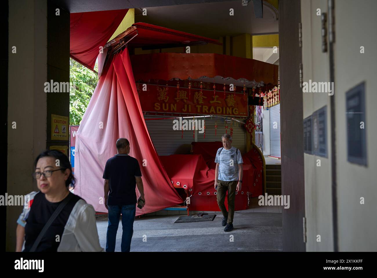 John Angerson 2024 - Singapore Stock Photo - Alamy